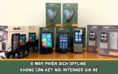 8 Máy Phiên Dịch Offline Không Cần Kết Nối Internet Giá Rẻ