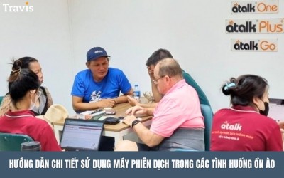 Hướng Dẫn Chi Tiết Sử Dụng Máy Phiên Dịch Trong Các Tình Huống Ồn Ào