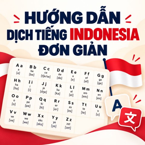 Xem Ngay 5 Cách Dịch Tiếng Indonesia Nhanh Chóng Chính Xác