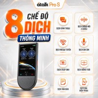 Tính năng trên kính phiên dịch ATalk Glass S