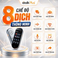 Tính năng trên kính phiên dịch ATalk Glass S