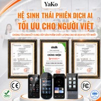 Tính năng trên kính phiên dịch ATalk Glass S