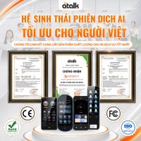 Tính năng trên kính phiên dịch ATalk Glass S