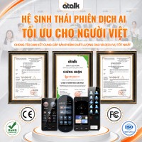 Tính năng trên kính phiên dịch ATalk Glass S