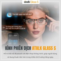 Tính năng trên kính phiên dịch ATalk Glass S