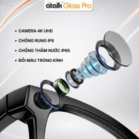 Tính năng trên kính phiên dịch ATalk Glass S