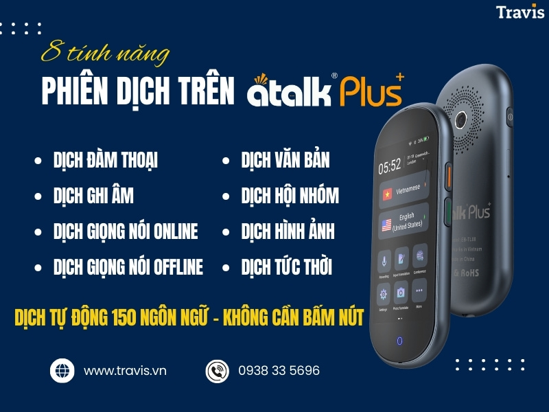 8 tính năng phiên dịch trên ATalk Plus+