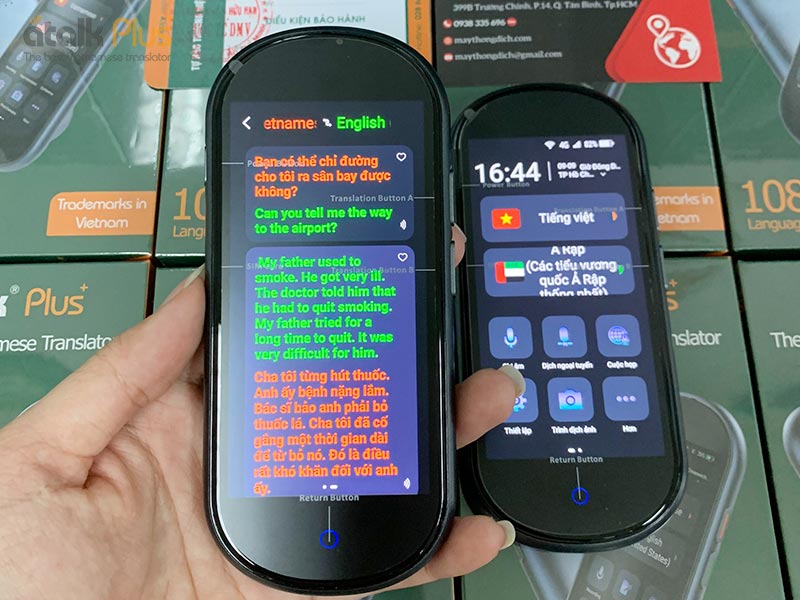 Dịch hình ảnh trên ATalk Plus+ thực tế