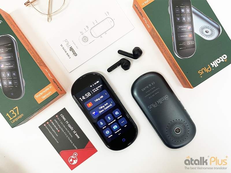 Máy phiên dịch Atalk Plus+ dịch tiếng Việt tốt