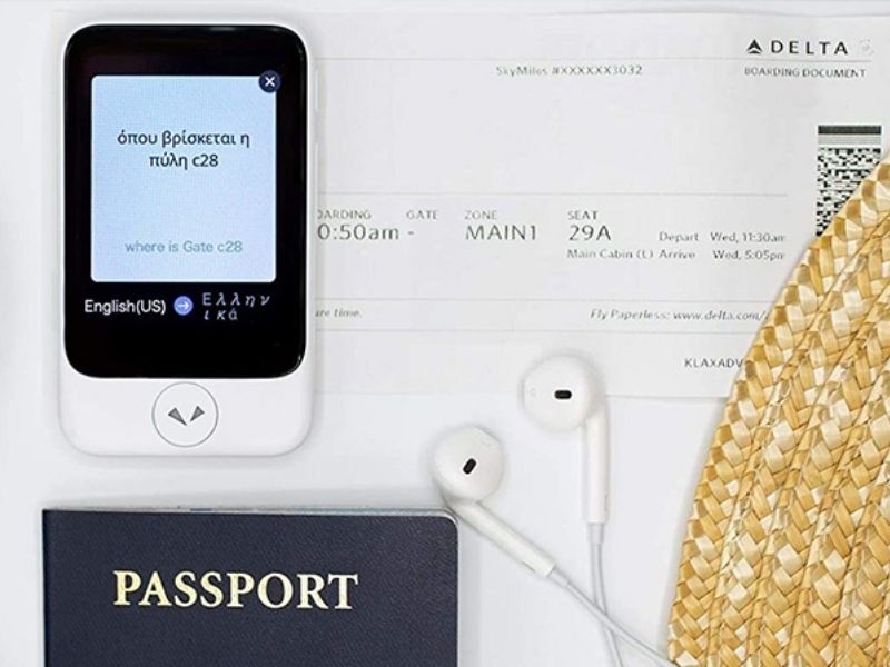 Pocketalk S – Máy Dịch Ngôn Ngữ Thông Minh Từ Nhật Bản