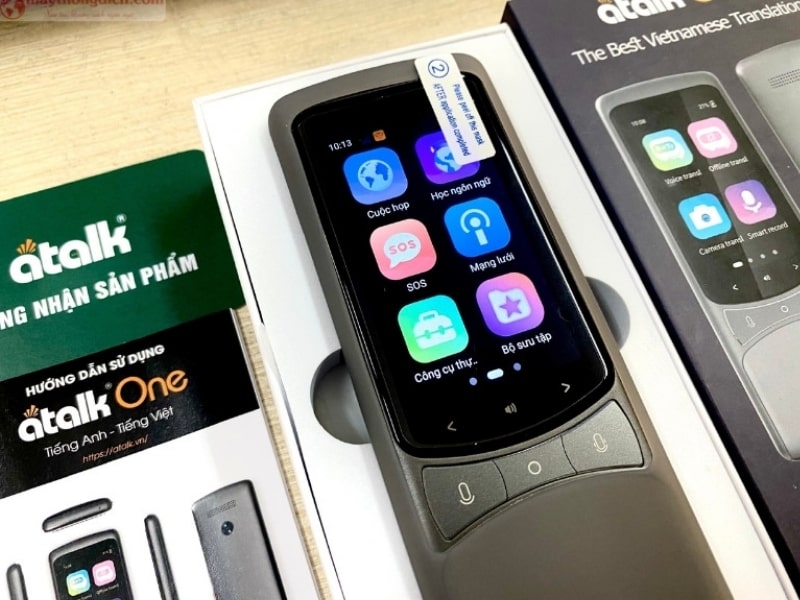 Giới Thiệu Tổng Quan Về Máy Phiên Dịch Cầm Tay ATalk One Giới Thiệu Tổng Quan Về Máy Phiên Dịch Cầm Tay ATalk One