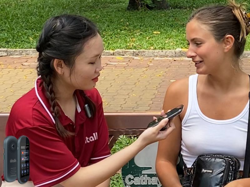 Người dùng có thể tự tin thuyết trình, trao đổi hoặc đàm phán đơn giản hơn 