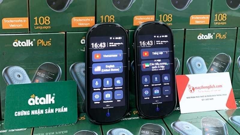 Atalk Plus+ cho phép người dùng nói liên tục đến 60 giây