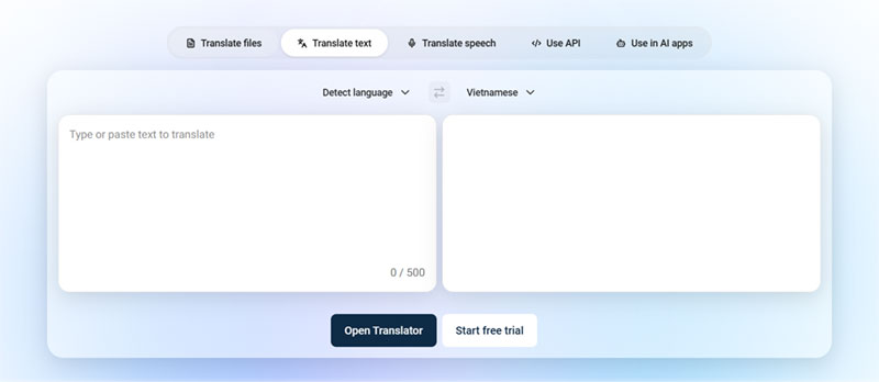 Dịch Văn Bản Tiếng Indonesia Bằng DeepL