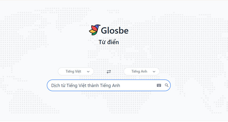 Dịch qua từ điển Glosbe