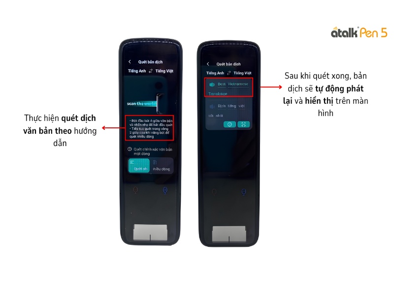 Cách Dùng Tính Năng Scan - Quét Dịch OFFLINE Trên Bút Thông Minh ATalk Pen 5 Cách Dùng Tính Năng Scan - Quét Dịch OFFLINE Trên Bút Thông Minh ATalk Pen 5
