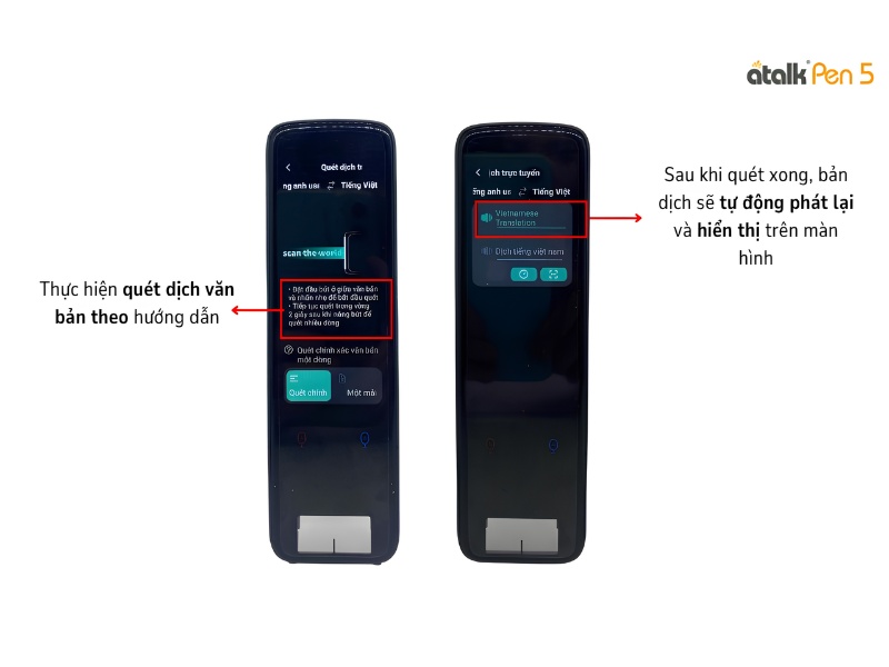 Cách Scan - Quét Dịch Trực Tuyến Trên Bút Phiên Dịch ATalk Pen 5 Cách Scan - Quét Dịch Trực Tuyến Trên Bút Phiên Dịch ATalk Pen 5