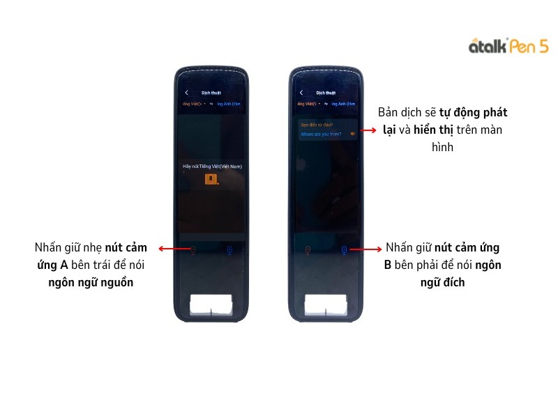 Cách Sử Dụng Tính Năng Dịch Giọng Nói 2 Chiều Trên Bút ATalk Pen 5 Cách Sử Dụng Tính Năng Dịch Giọng Nói 2 Chiều Trên Bút ATalk Pen 5