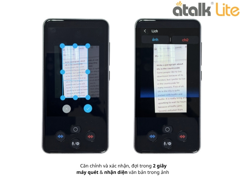 Hướng Dẫn Sử Dụng Tính Năng Dịch Hình Ảnh Trên ATalk Lite