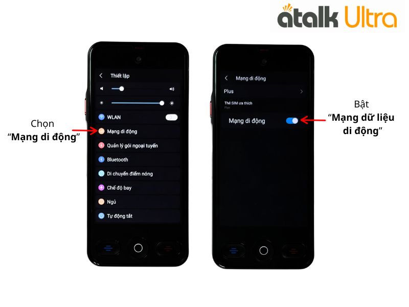 Cách Kết Nối Internet Ôn Định Bằng SIM 4G Trên ATalk Ultra Cách Kết Nối Internet Ôn Định Bằng SIM 4G Trên ATalk Ultra