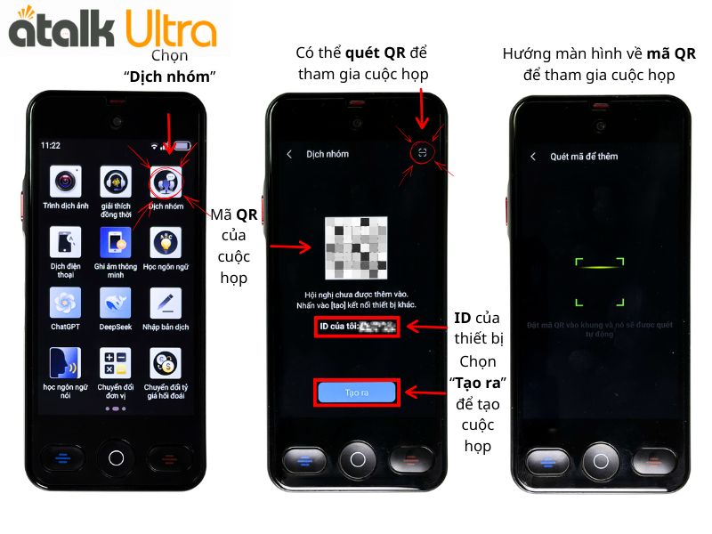 Hướng Dẫn Sử Dụng Tính Năng Dịch Hội Nhóm Trên ATalk Ultra Hướng Dẫn Sử Dụng Tính Năng Dịch Hội Nhóm Trên ATalk Ultra