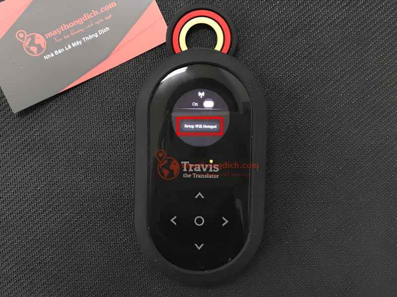 Thiết lập điểm phát wifi trên Travis One