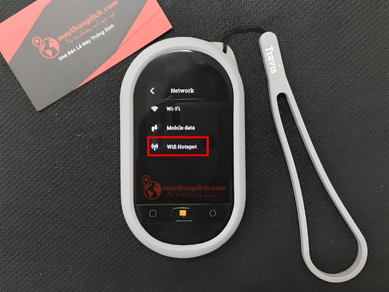 Vào Cài đặt và bật Wifi Hotspot