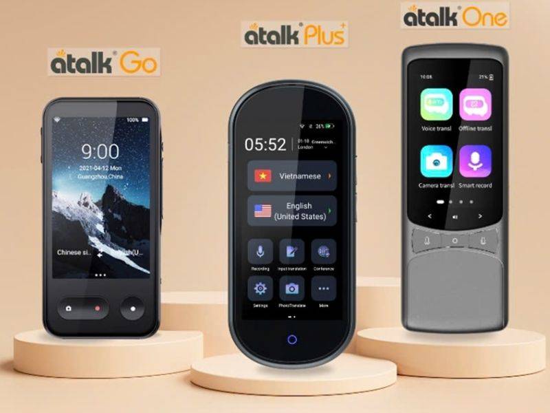 Ưu tiên chọn máy phiên dịch hỗ trợ đa ngôn ngữ