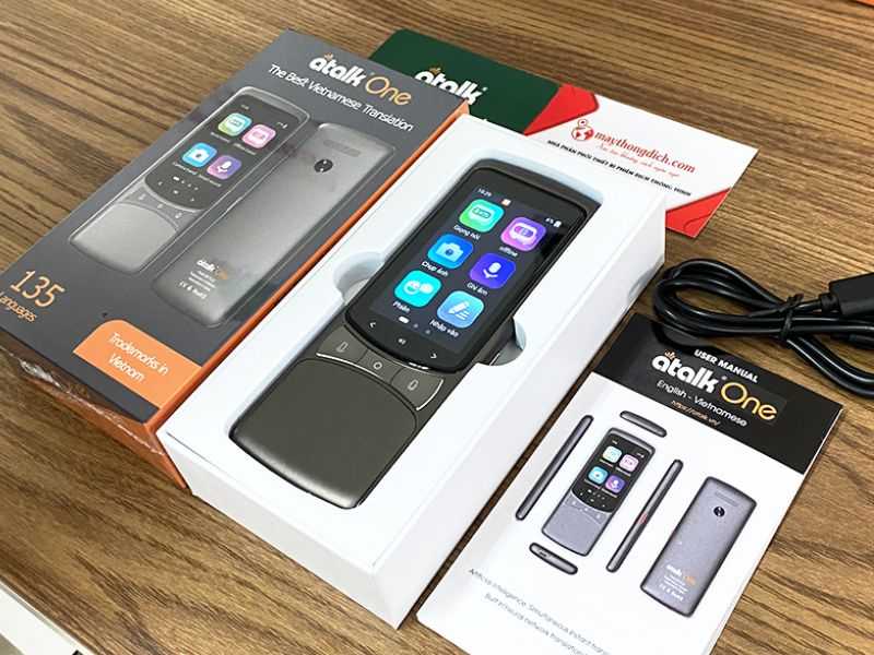 Atalk One là máy phiên dịch hoàn hảo cho các cuộc gặp gỡ cần phiên dịch hai chiều