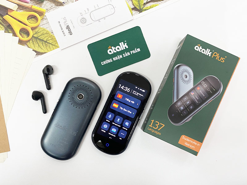 Máy phiên dịch 2 chiều ATalk Plus+