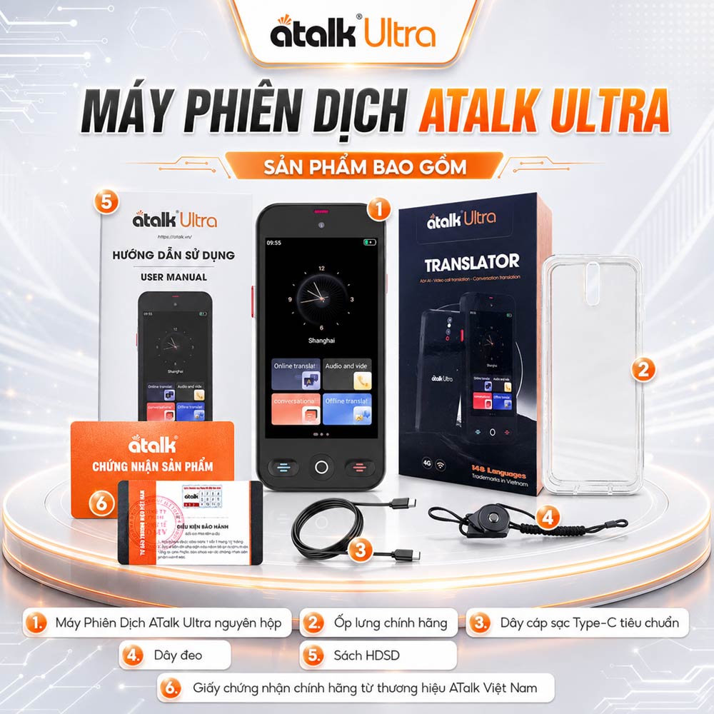 Bộ sản phẩm ATalk Ultra