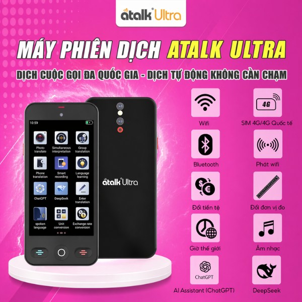 Các Tính Năng Phụ Và Tiện Ích Thông Minh Trên ATalk Ultra