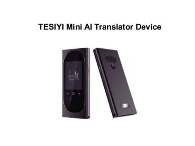 Tesiyi Min AI sở hữu giao diện đơn giản, dễ thao tác