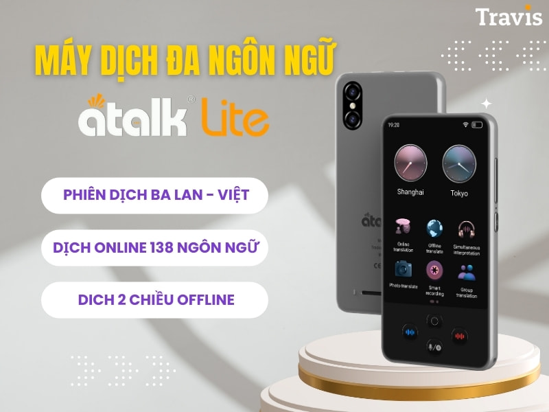ATalk Lite Máy Dịch Đa Ngôn Ngữ