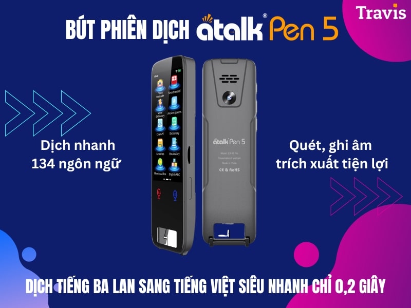 Bút Phiên Dịch ATalk Pen 5