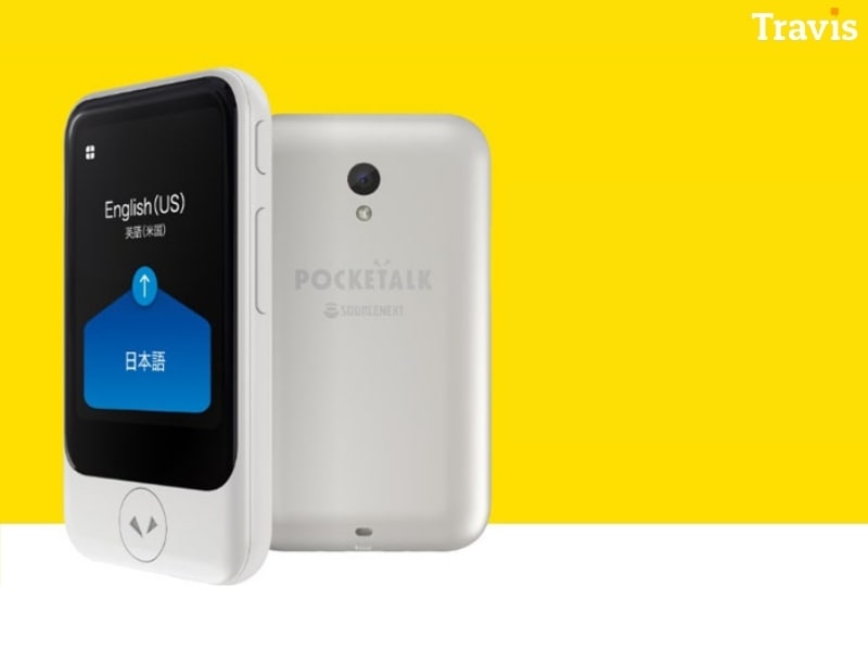 Pocketalk S Máy dịch tiếng Đức