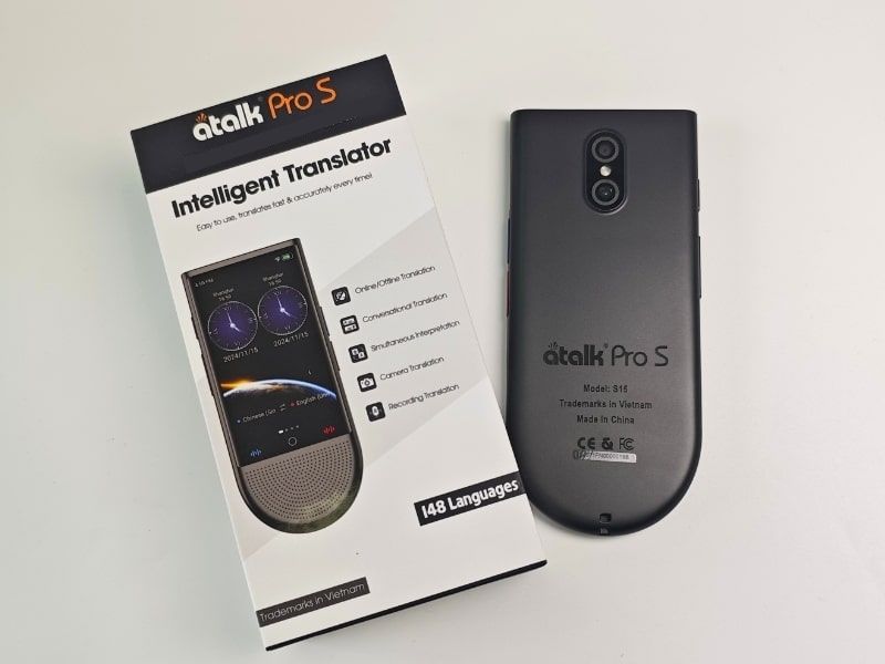 Máy Phiên Dịch 2 Chiều Cầm Tay ATalk Pro S Máy Phiên Dịch 2 Chiều Cầm Tay ATalk Pro S