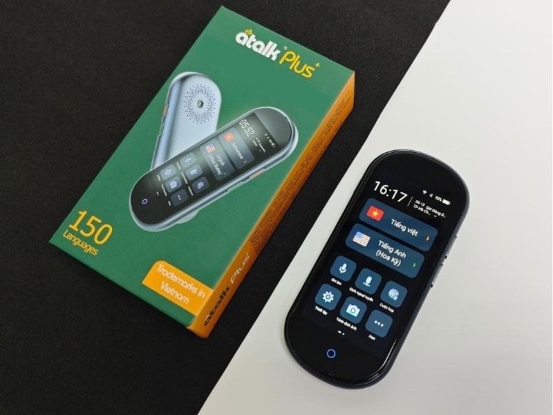 Máy Dịch Ngôn Ngữ Tiếng Lào ATalk Plus+ Máy Dịch Ngôn Ngữ Tiếng Lào ATalk Plus+