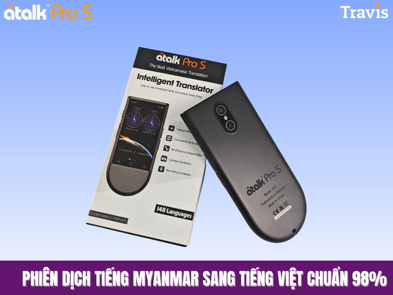 Máy Dịch Ngôn Ngữ Cầm Tay ATalk Pro S