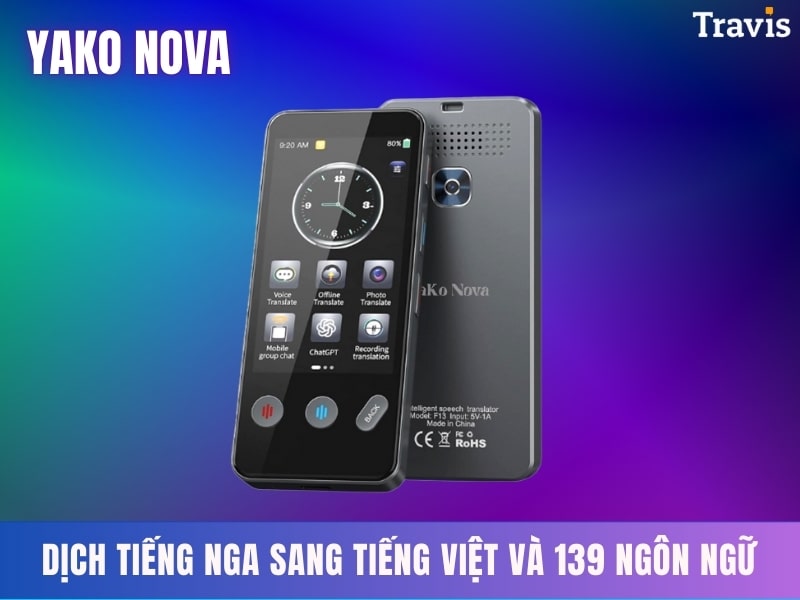 Máy Thông Dịch Tiếng Nga Yako Nova