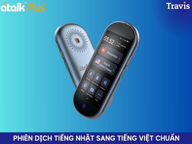 Máy Dịch Ngôn Ngữ Tiếng Nhật Sang Tiếng Việt ATalk Plus+