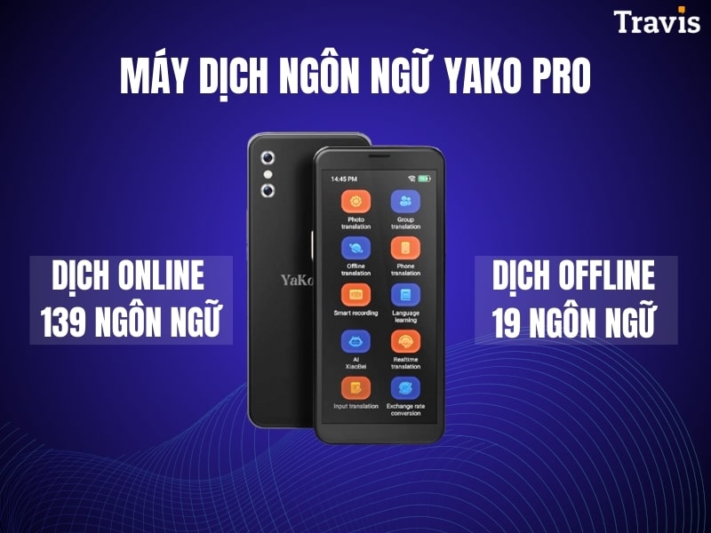 Máy Dịch Ngôn Ngữ YaKo Pro
