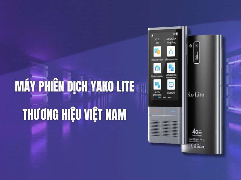 Máy Phiên Dịch Yako Lite