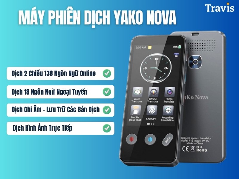 Các Tính Năng Phiên Dịch Của Máy Dịch Ngôn Ngữ Yako Nova Các Tính Năng Phiên Dịch Của Máy Dịch Ngôn Ngữ Yako Nova