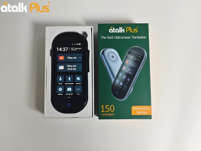 Đánh Giá Thiết Kế Trên Máy Phiên Dịch ATalk Plus+ Đánh Giá Thiết Kế Trên Máy Phiên Dịch ATalk Plus+