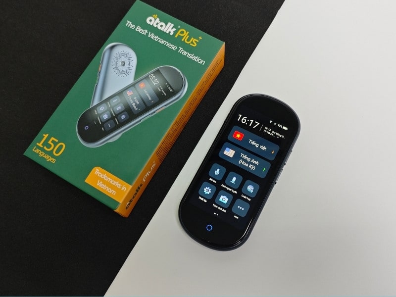 Máy Phiên Dịch Cầm Tay Du Lịch ATalk Plus+