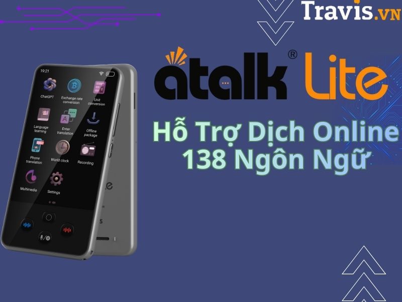 Máy phiên dịch giá rẻ ATalk Lite Máy phiên dịch giá rẻ ATalk Lite
